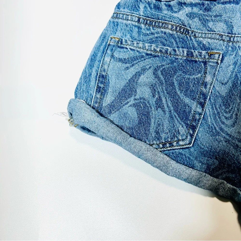 Pacsun jean shorts High Rise Festival jean shorts 100% cotton women Size 28